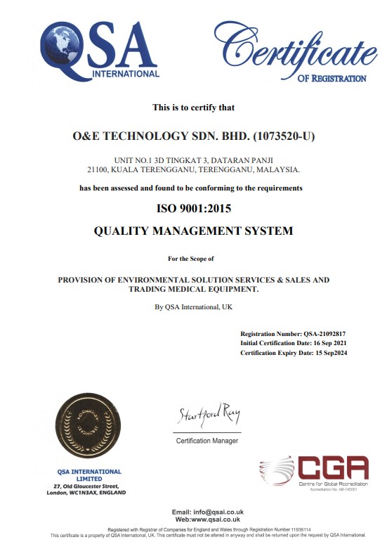 ISO-O&E TECHNOLOGY SDN. BHD. (1073520-U)-QMS